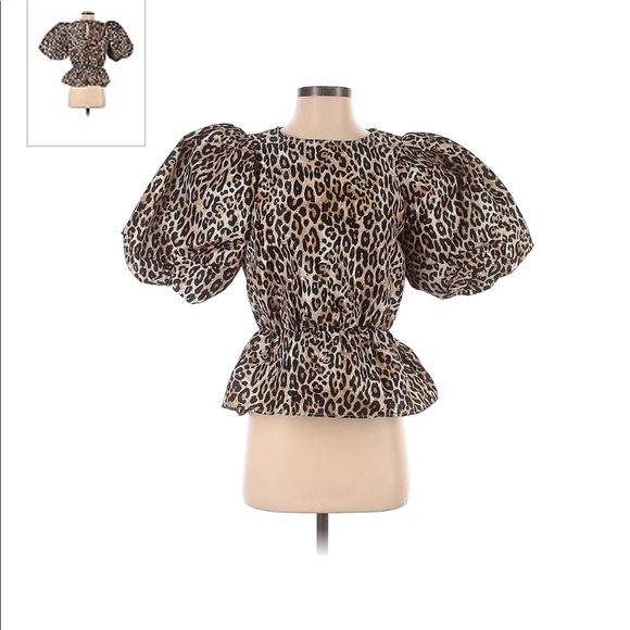 H&M peplum blouse (s) - Picture 1 of 2